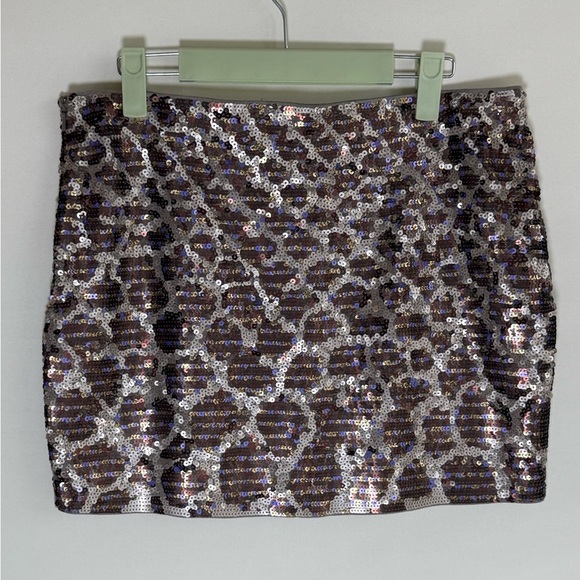 Express sequin mini skirt • Women’s size XS - Picture 3 of 6